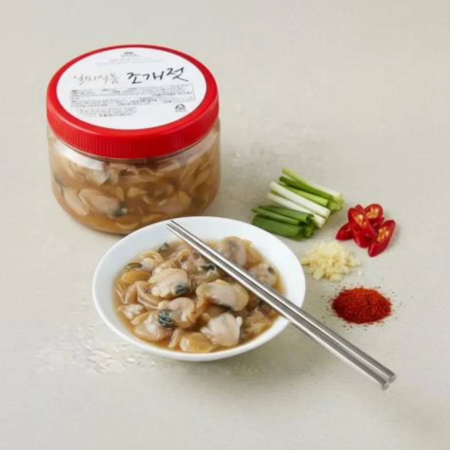 일미식품 조개젓 200g -반찬 도시락 쫄깃 탱글 이미지