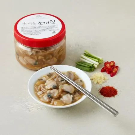 일미식품 조개젓 200g -반찬 도시락 쫄깃 탱글 이미지