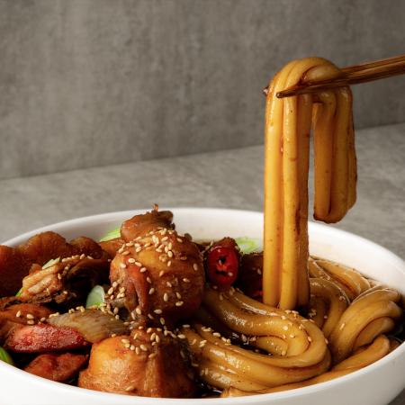 호영식품 남사부 일자분모자 당면 300g x25개입 - 떡볶이 납작 마라탕