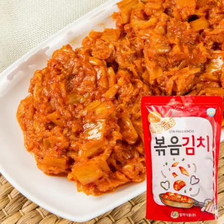일미 미니볶음김치 (1cm x 1cm 사이즈) 15KG (1KG x15팩) 반찬 고명 도시락