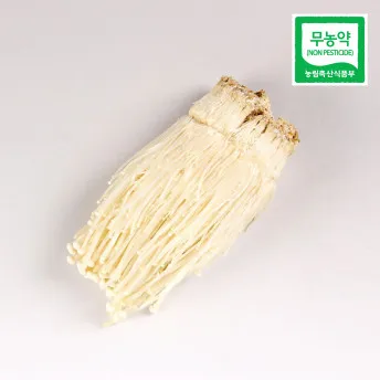 자연애농부 친환경 무농약 팽이버섯 대용량 5kg (무농약, 국내산, 34ea) 이미지