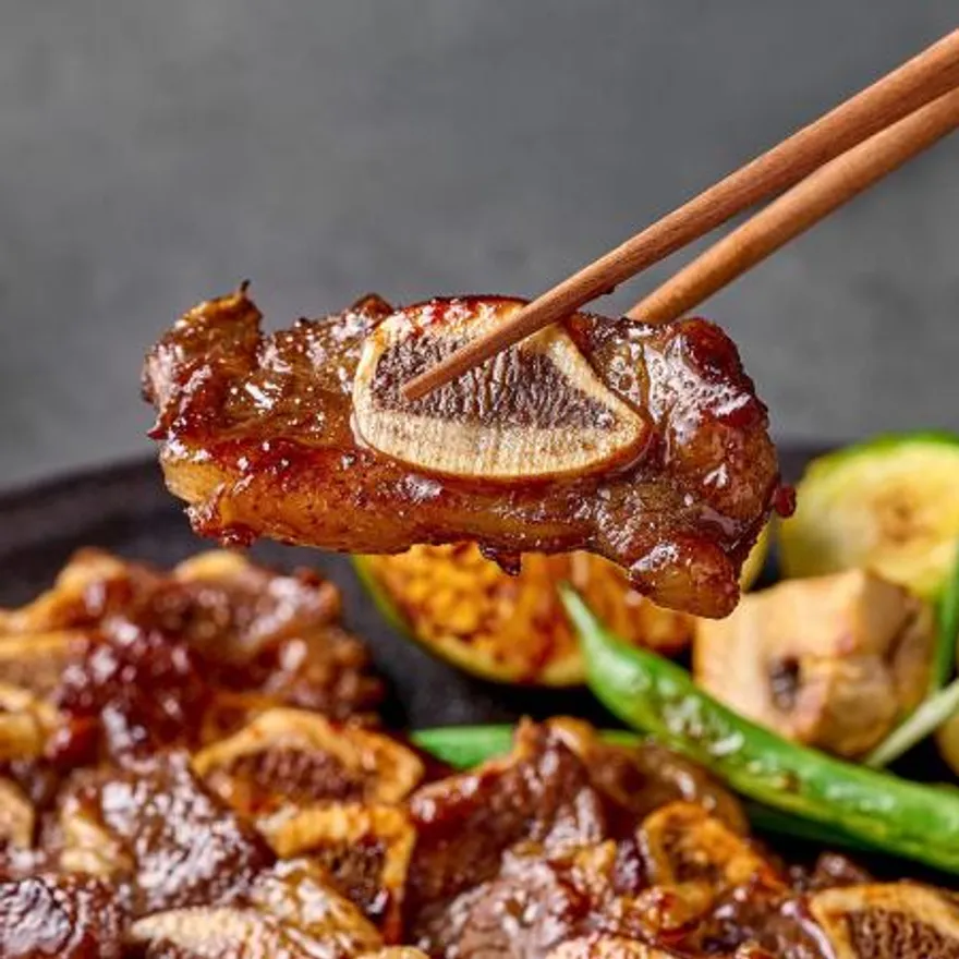 양념LA한입갈비 800g x 4팩 이미지