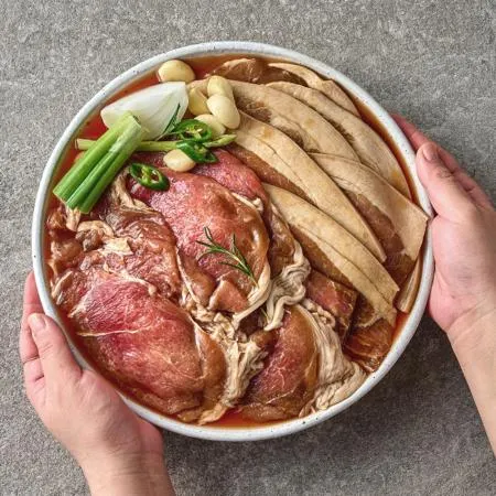 셰프의 특급 비법 소스 구이삼 제주 흑돼지 왕구이 1kg