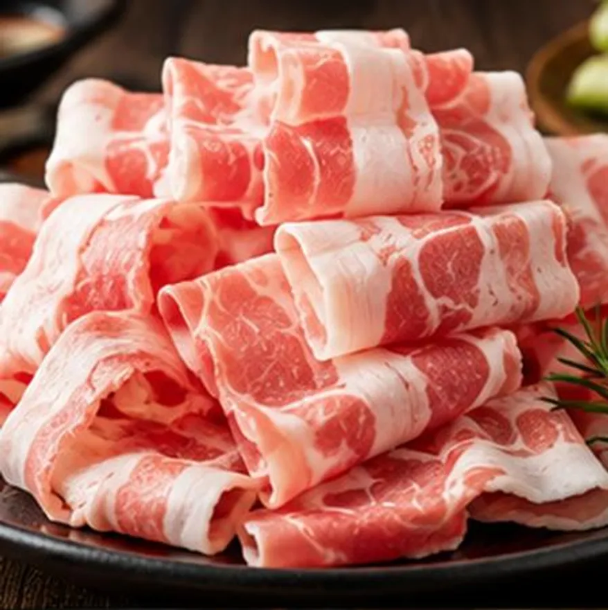 쫄깃 고소한 수입 대패삼겹살 1kg 2팩 이미지