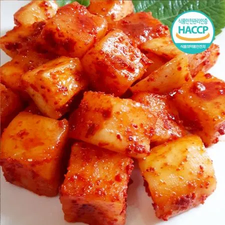 당일제조 전라도에서 만든 HACCP인증 깍두기 5kg