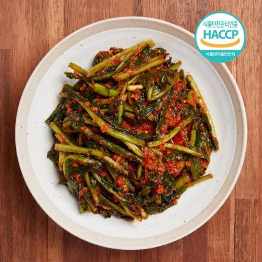 당일제조 전라도에서 만든 HACCP인증 열무김치 5kg 이미지
