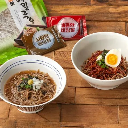 생메밀국수 메밀소바1세트 + 비빔소바 1세트 이미지