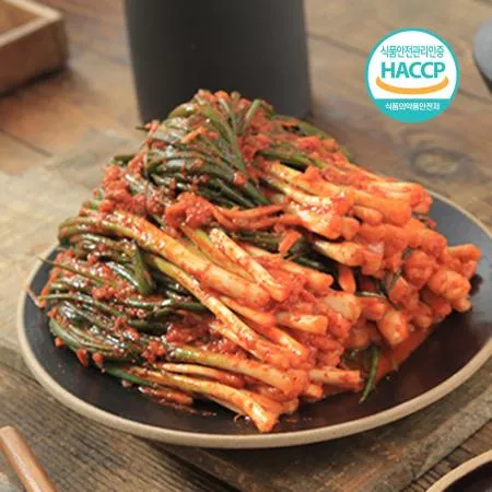 당일제조 전라도에서 만든 HACCP인증 파김치 1kg