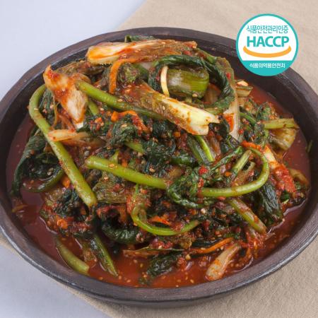 HACCP인증 당일제조 전라도에서 만든 열무얼갈이김치 10kg