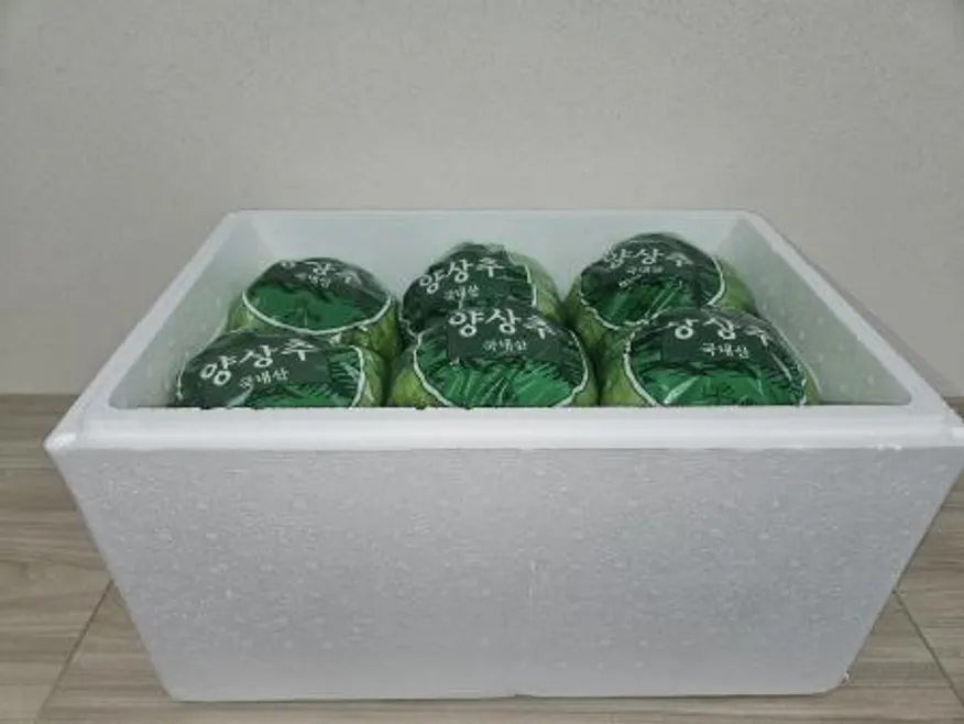 Green one 양상추 12통개별포장(스티로폼박스) 이미지