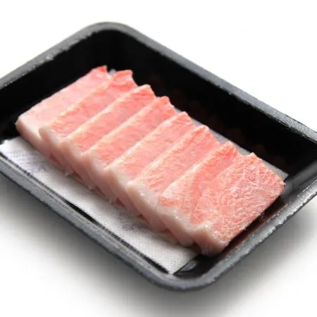 냉동 참치회 참다랑어 눈꽃뱃살 슬라이스