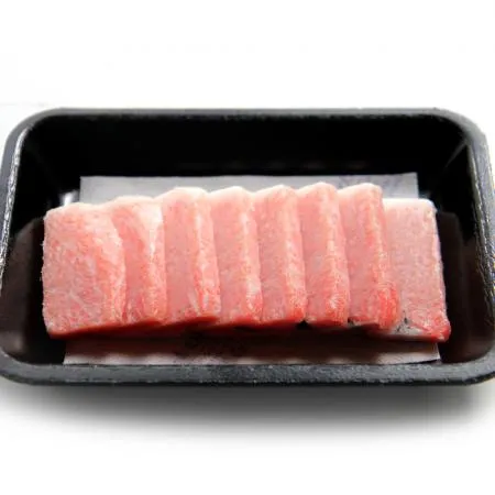 냉동 참치회 참다랑어 눈꽃뱃살 슬라이스 이미지