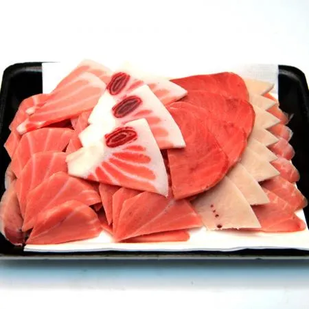 냉동 참치회 모둠 참치회 슬라이스 500g