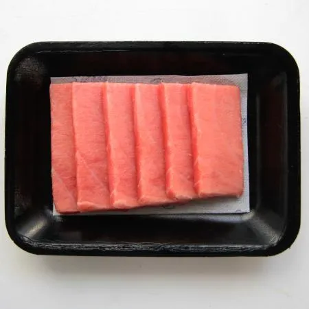 냉동 참치회 참다랑어 중뱃살 슬라이스 이미지