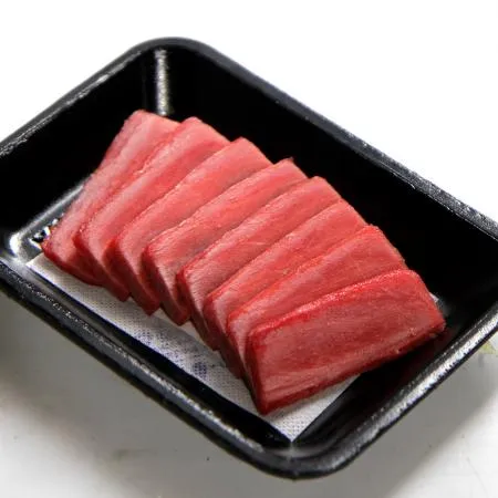 냉동 참치회 참다랑어 속살 슬라이스