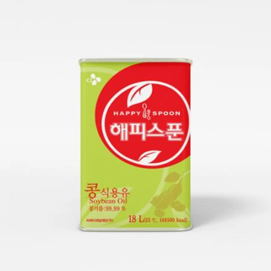 해피스푼 식용유(대두유) 18L (직배송 / 무료배송) 이미지