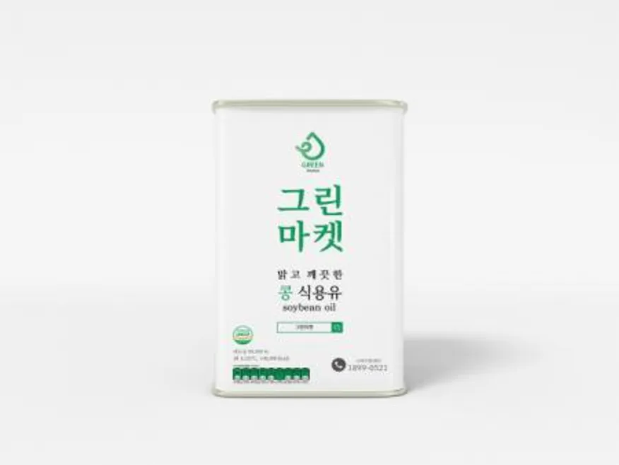 ★폐유수거 19,000원 현장지급★ 그린마켓 식용유(대두유) 18L (직배송/무료배송) 이미지