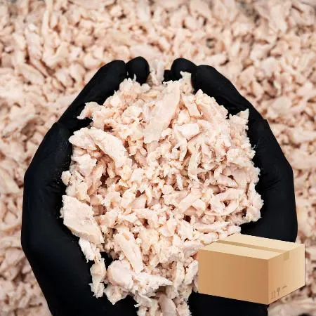 자숙 닭가슴살채 1kg*10ea 업소용 볶음밥 죽 김밥