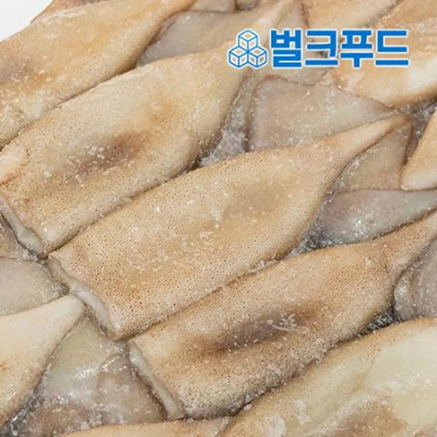 손질 오징어 몸통(150/170) 10kg 튜브 포크오징어 이미지