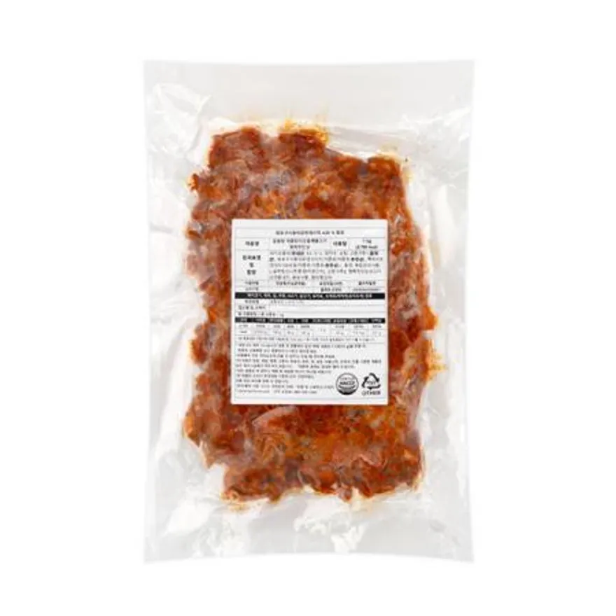 업소용 오돌뼈 1kg 매콤 숯불향 오돌뼈볶음 돼지 불고기 이미지
