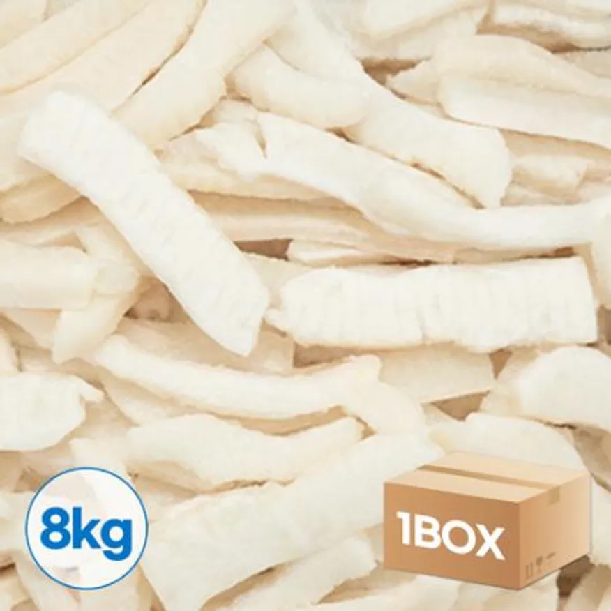 업소용 대왕오징어채 8kg 칼집몸채 (국내가공, 무라사키) 이미지