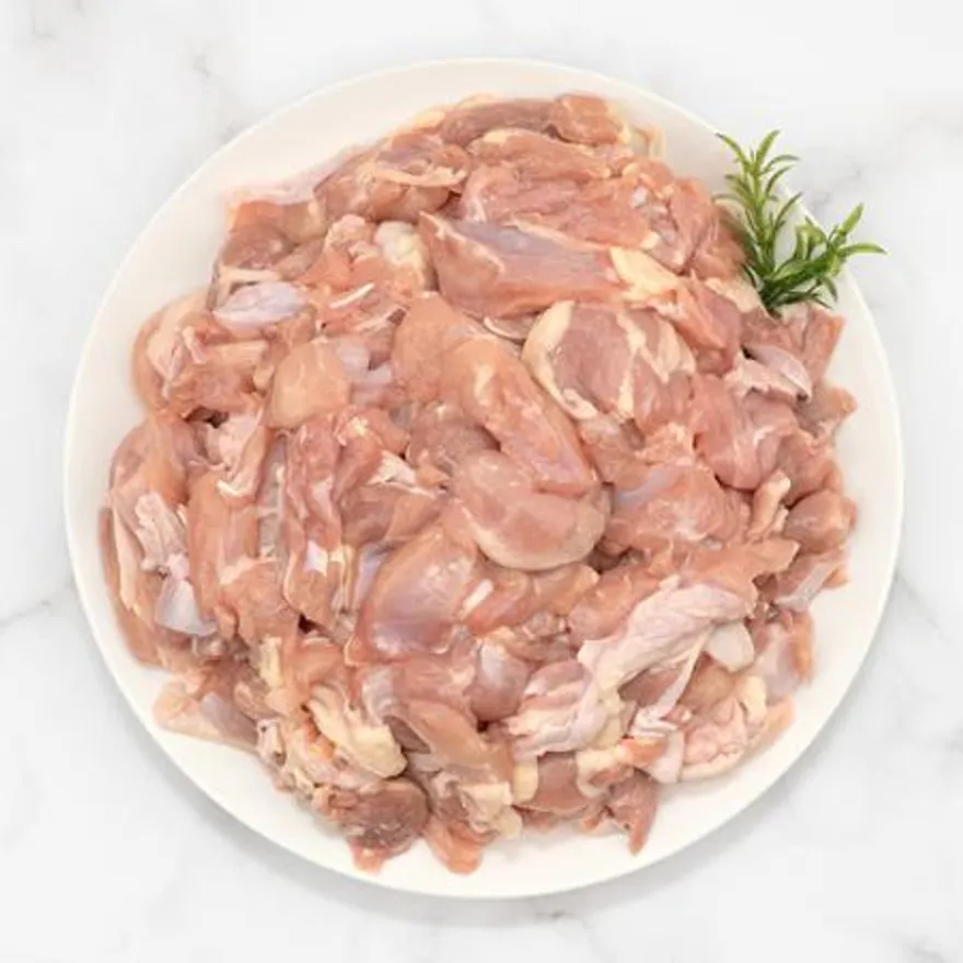 업소용 닭정육 조각 절단 정육 편육 10kg 대용량 이미지