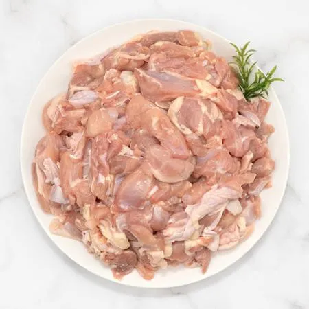 업소용 닭정육 조각 절단 정육 편육 10kg 대용량 이미지