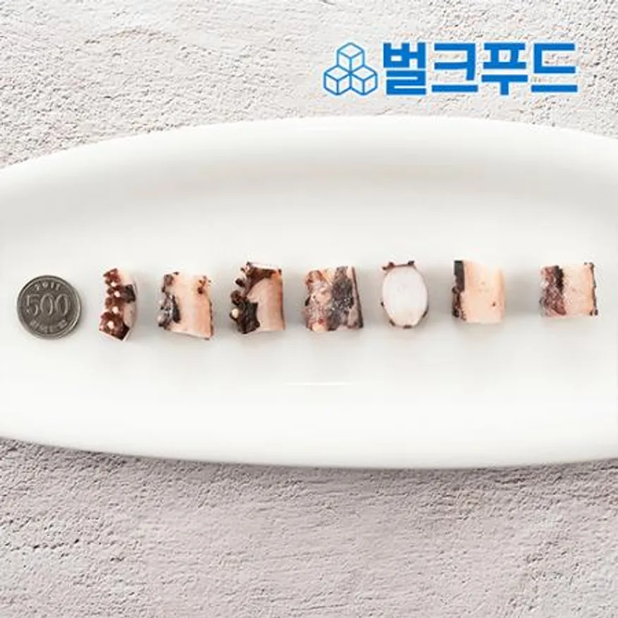 냉동 타코야끼 가문어 소 10팩 자숙 오징어다리 슬라이스 이미지