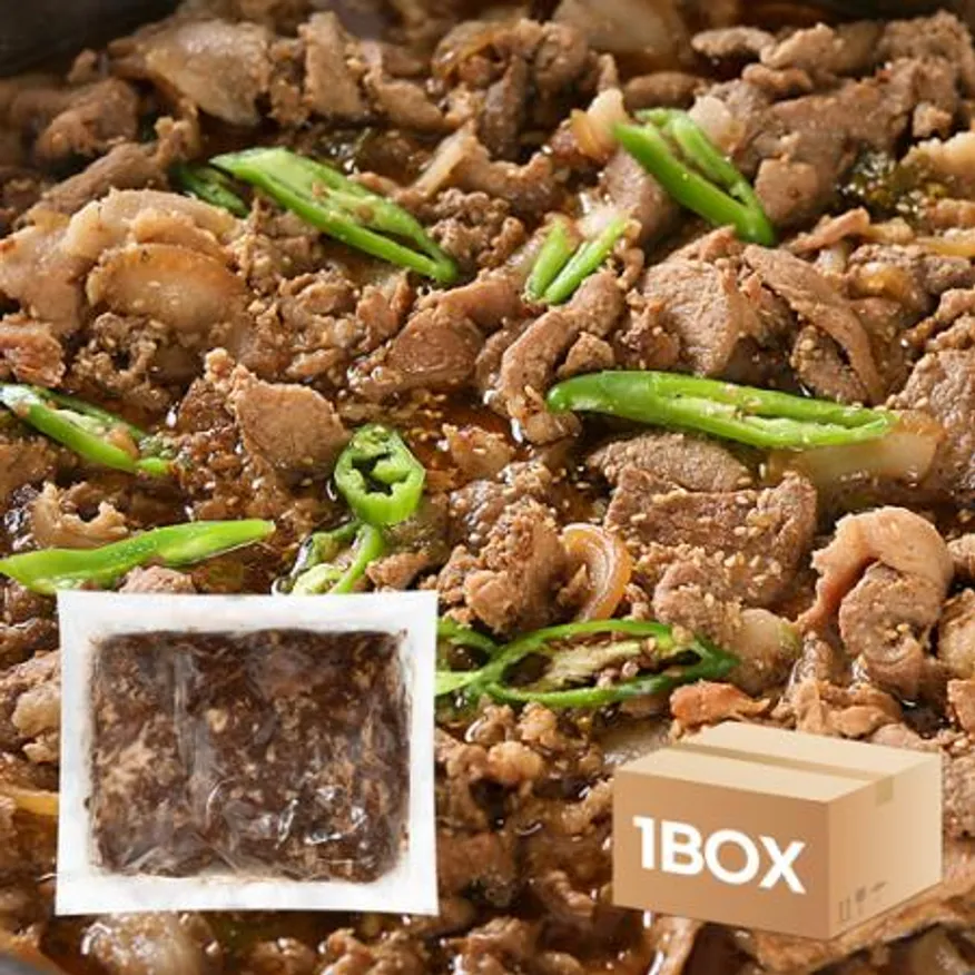 업소용 연탄불고기 3kg 대용량 돼지 불백 간장불고기 두루치기 주물럭 이미지