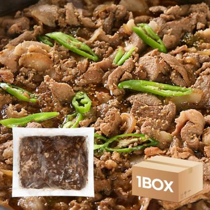 업소용 연탄불고기 3kg 대용량 돼지 불백 간장불고기 두루치기 주물럭 이미지
