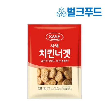 사세 치킨너겟 10kg 1박스 냉동 대용량 이미지