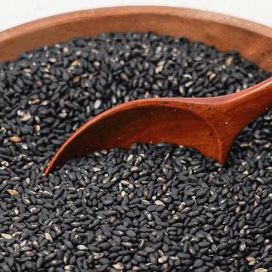 검은 볶음참깨 1kg 볶은 깨 통깨 볶음참깨 흑임자 이미지