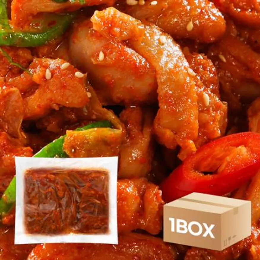 업소용 연탄불고기 3kg 제육 대용량 돼지 고추장불고기 두루치기 주물럭 이미지