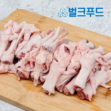 튤립 닭발 1kg 국내산 냉동 생닭발 이미지