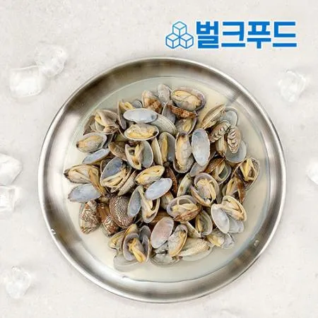 자숙 피바지락 500g 파스타 칼국수 냉동 세척 바지락 이미지