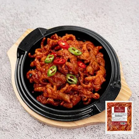 매운 불 닭발 250g 무뼈 양념닭발 숯불 캠핑음식 이미지