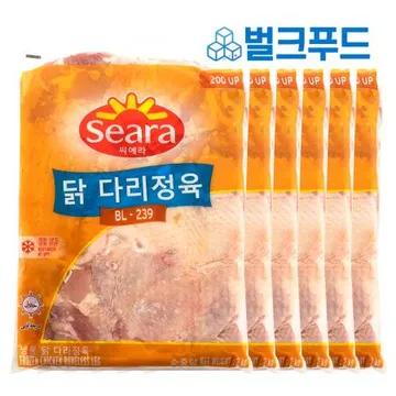 업소용 닭다리살 씨에라 12kg (냉동, 뼈없는 순살, 닭정육)