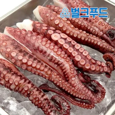 자숙 문어다리 8kg 냉동 업소용 초무침 손질 숙회 이미지