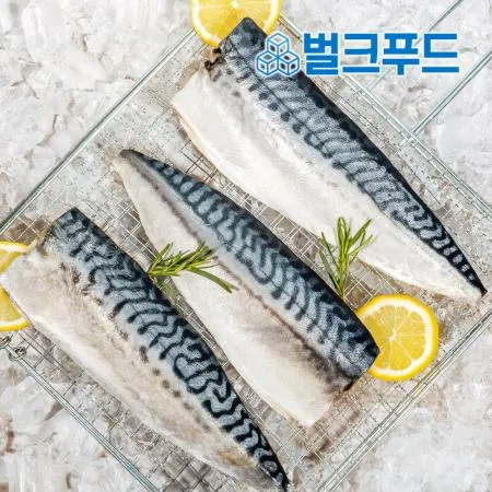 대용량 순살 고등어 900g X 5팩 노르웨이 뼈없는 생선 구이 이미지
