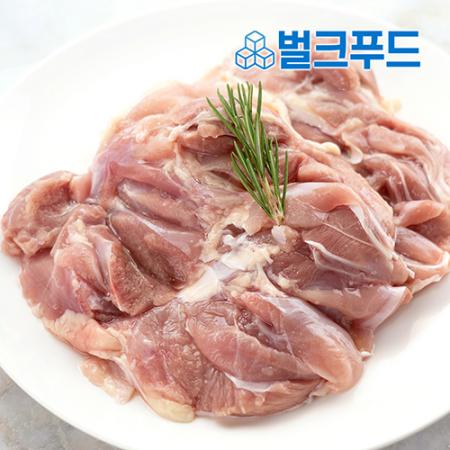 닭다리살 라르 2kg (냉동, 뼈없는 순살, 닭정육) 이미지