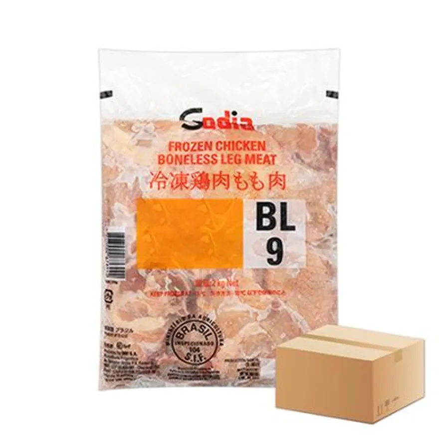 업소용 사디아 닭다리살 12kg(2kg x 6팩) 냉동 순살 브라질 닭정육 이미지