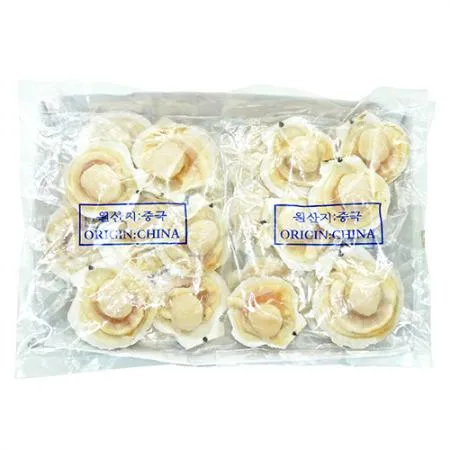 가리비 1.8kg 5/6미 (냉동, 반가리비) 이미지