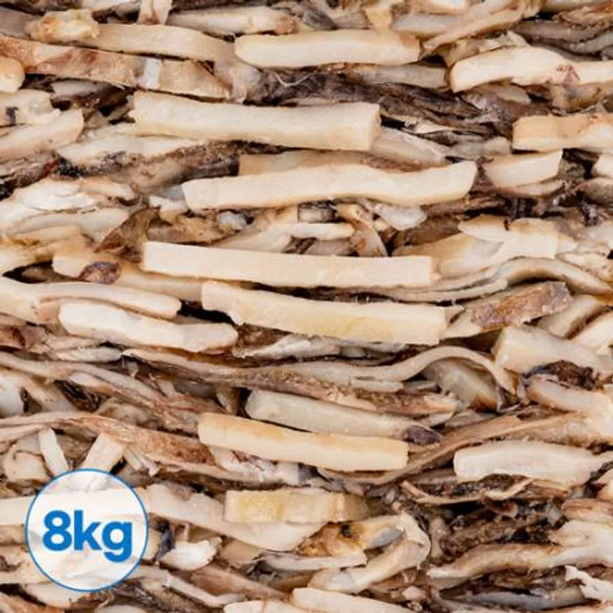 중국산 오징어채 S2 8kg (볶음, 짬뽕용) 이미지