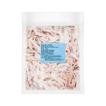 업소용 뼈없는 닭발 무뼈닭발 1kg 국내산 냉동 생닭발 이미지