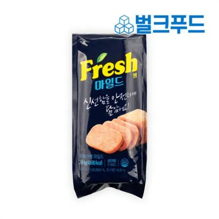업소용 아워홈 후레쉬햄 마일드 1.8kg 대용량 스팸 부대찌개 햄 이미지