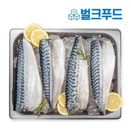 대용량 순살 고등어 900g X 5팩 노르웨이 뼈없는 생선 구이 이미지