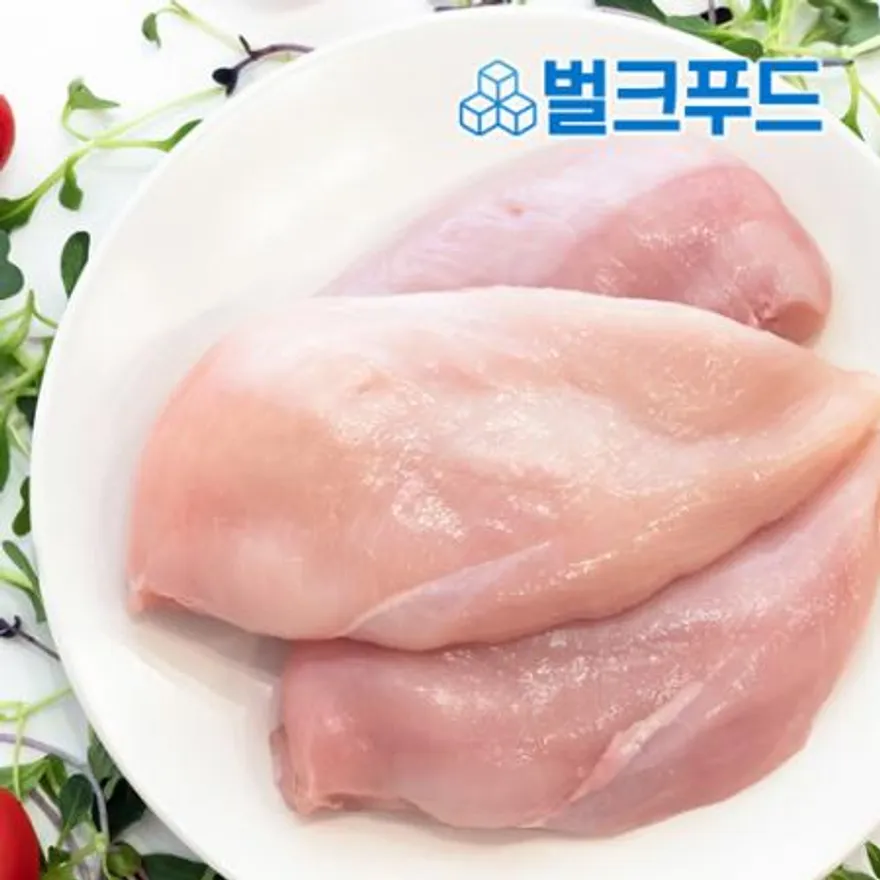 냉동 닭가슴살(국내산) 10kg (1kg x 10팩) 국내산 이미지
