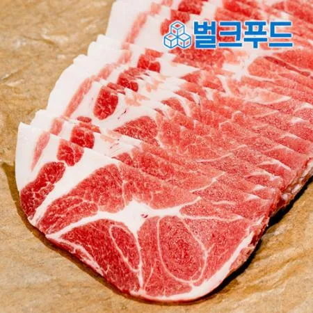 대용량 돼지 목전지 (3mm) 5kg 제육볶음 불고기 이미지