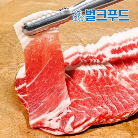 돼지 목전지 (3mm) 2kg 제육볶음 불고기 