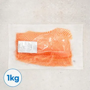 연어 필렛 1kg 노르웨이 딥스킨 몸뱃살 생연어 회 횟감용 연어구이 슈페리어 등급